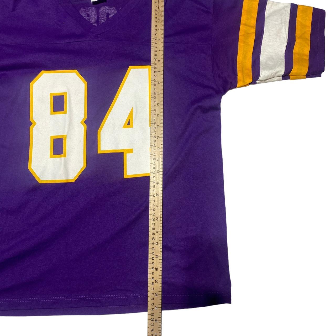 RANDY MOSS MINNESOTA VIKINGS VINTAGE 1990'S LOGO 7 JERSEY ADULT XL - Bucks  County Baseball Co.