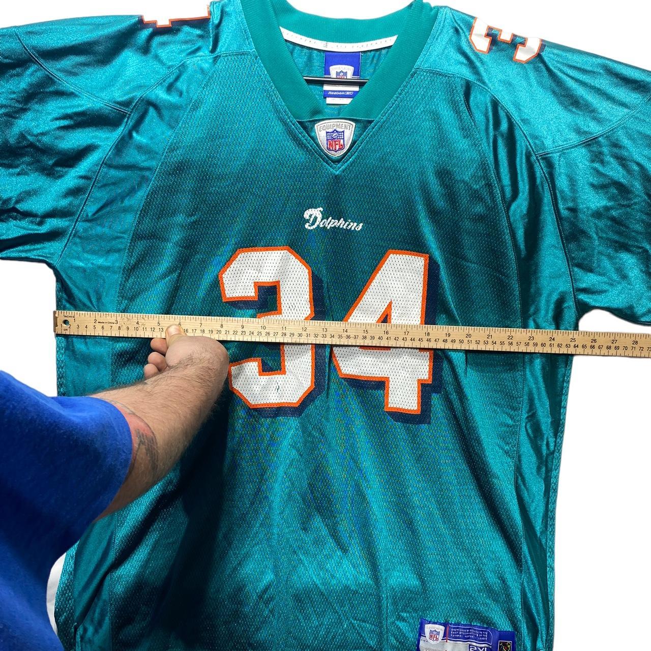 Reebok NFL R Williams 34 Miami Dolphins Jersey Men - Depop