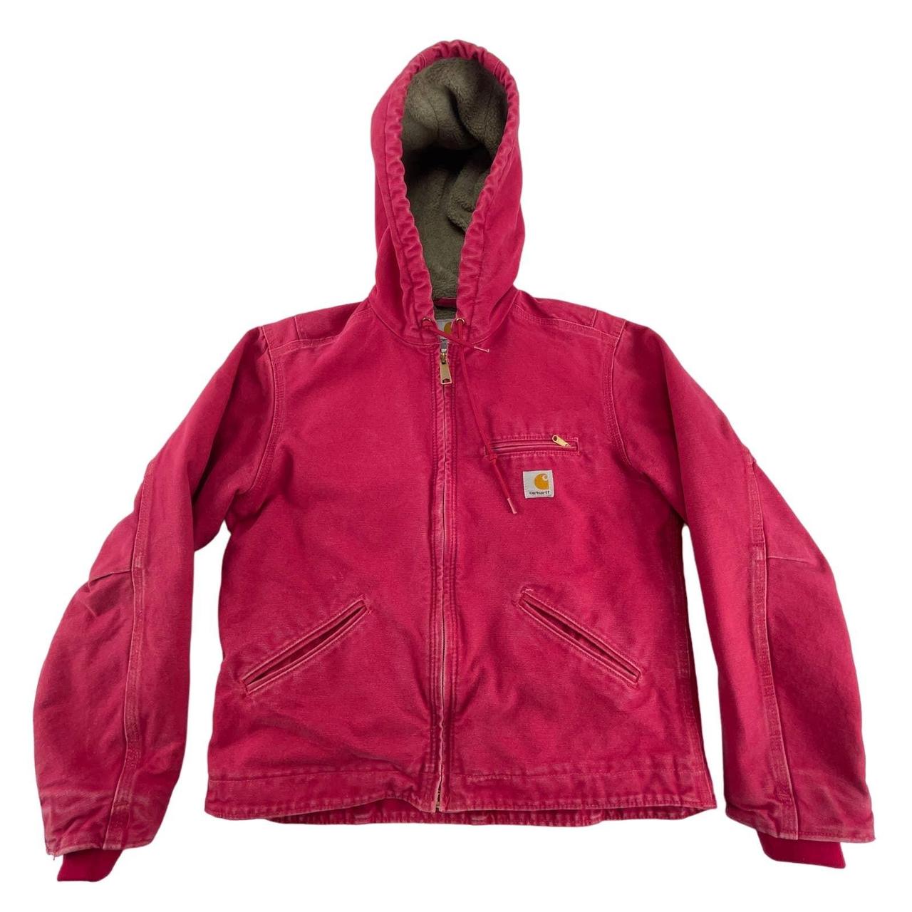 Carhartt, Women's Sandstone Sierra Jacket, Raspberry