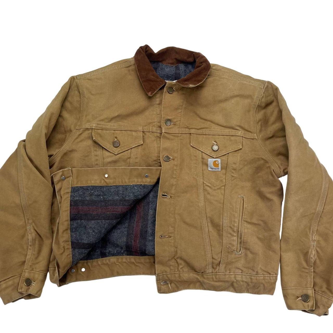 Carhartt discount trucker jacket