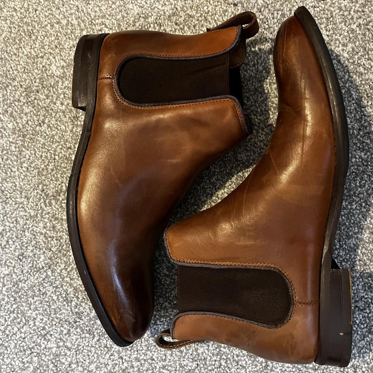 aldo tan chelsea boots
