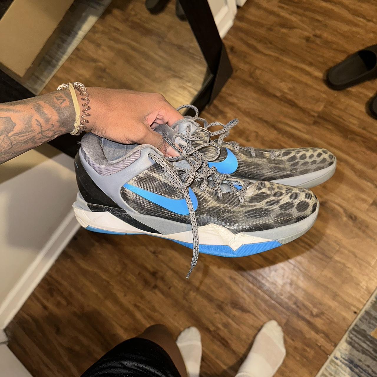 Nike Kobe 7 “Grey Cheetah” Size 13 Good | Depop