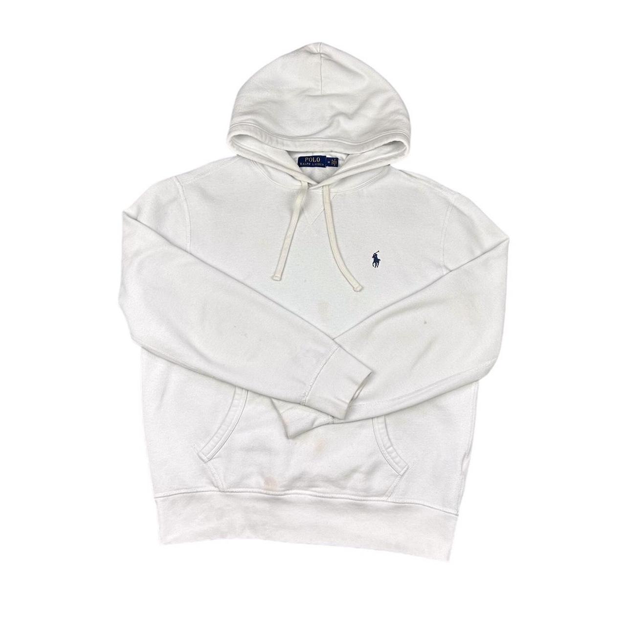 Polo Ralph Lauren Mens White Hoodie Depop 1260