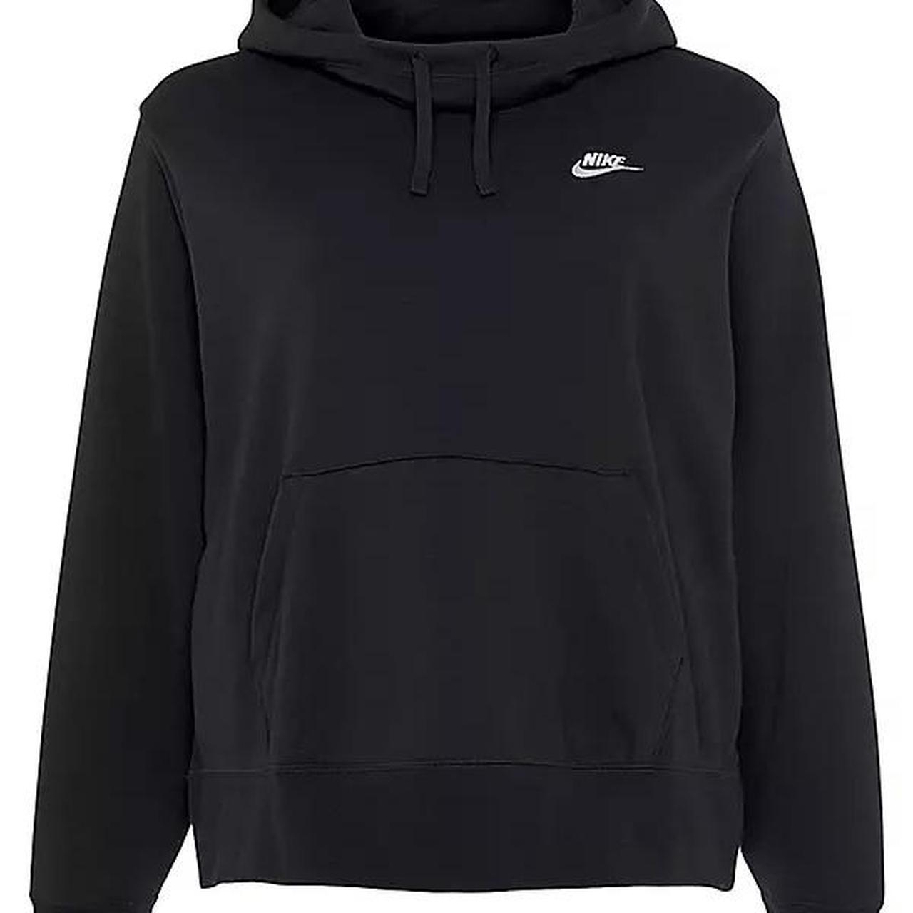 black nike hoodie mens small