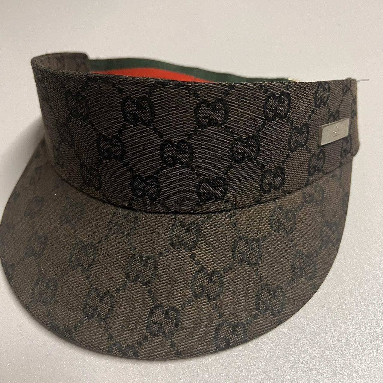 gucci visor hat