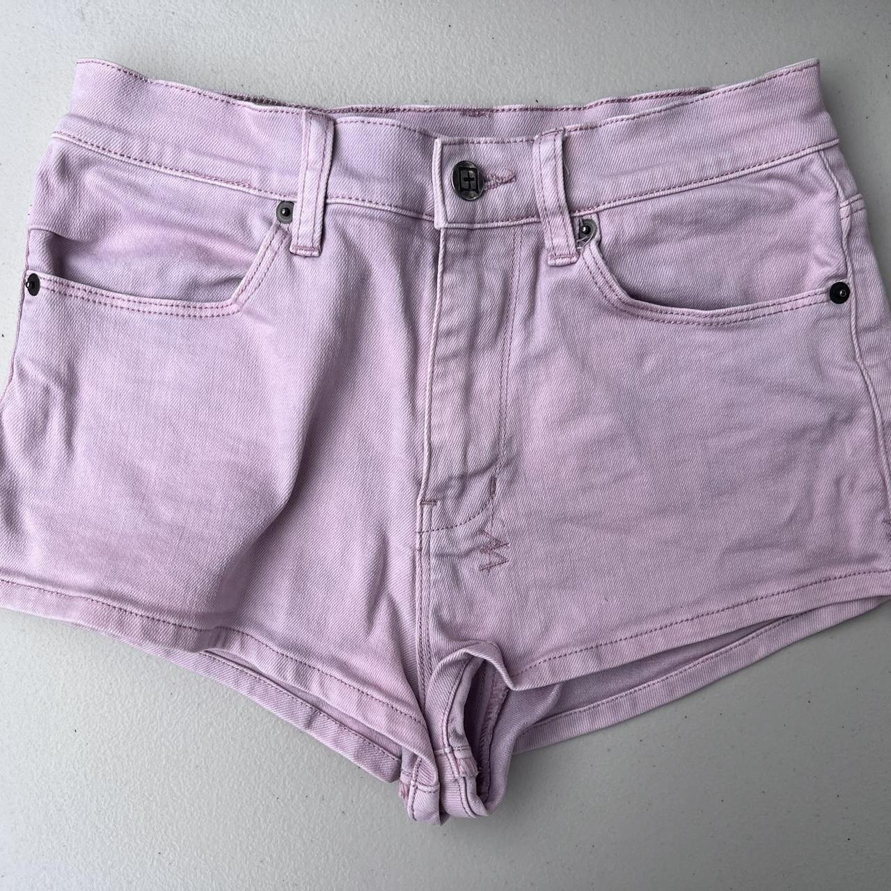 The cutest Ksubi shorts, sad to see these go! Pink... - Depop