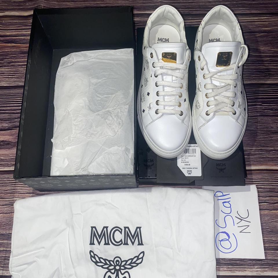 MCM high top sneakers Size 5 Open to offers - Depop