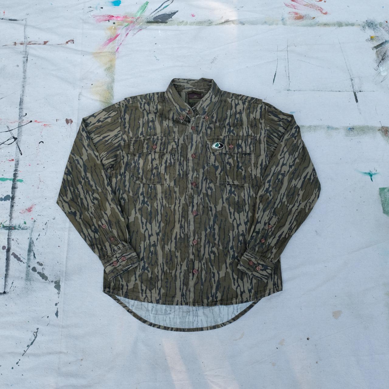 mossy oak camo button up shirts