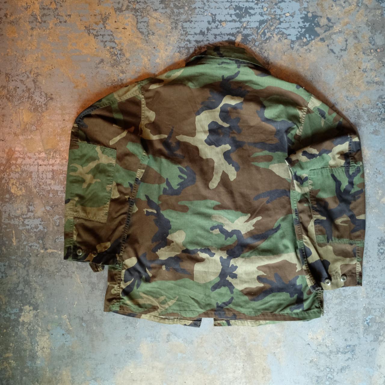 U.S. Army BDU Camouflage Jacket 8th Infantry... - Depop