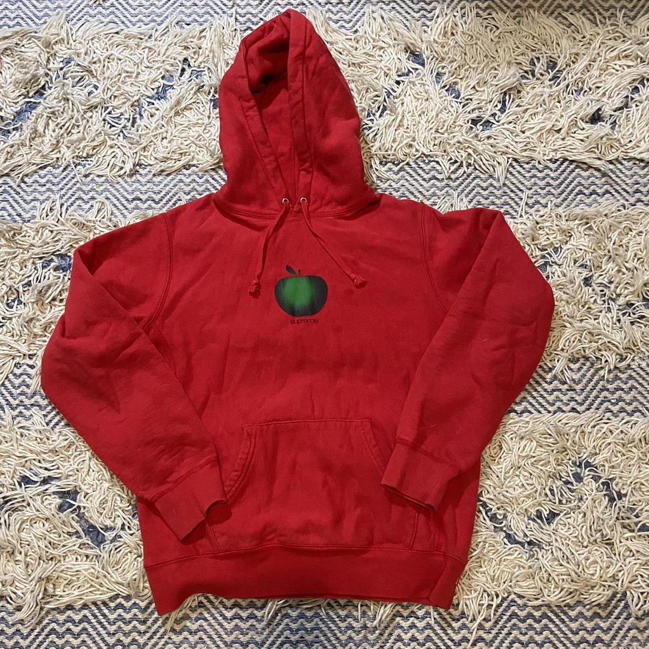 Supreme apple outlet sweatshirt