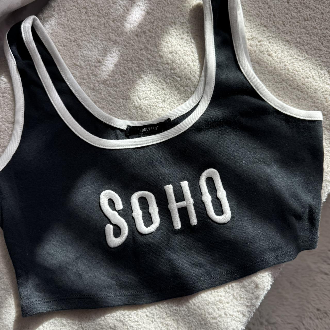 Crop Shirt Forever 21 Black Crop Tank Top FOREVER 21 Halter Neck