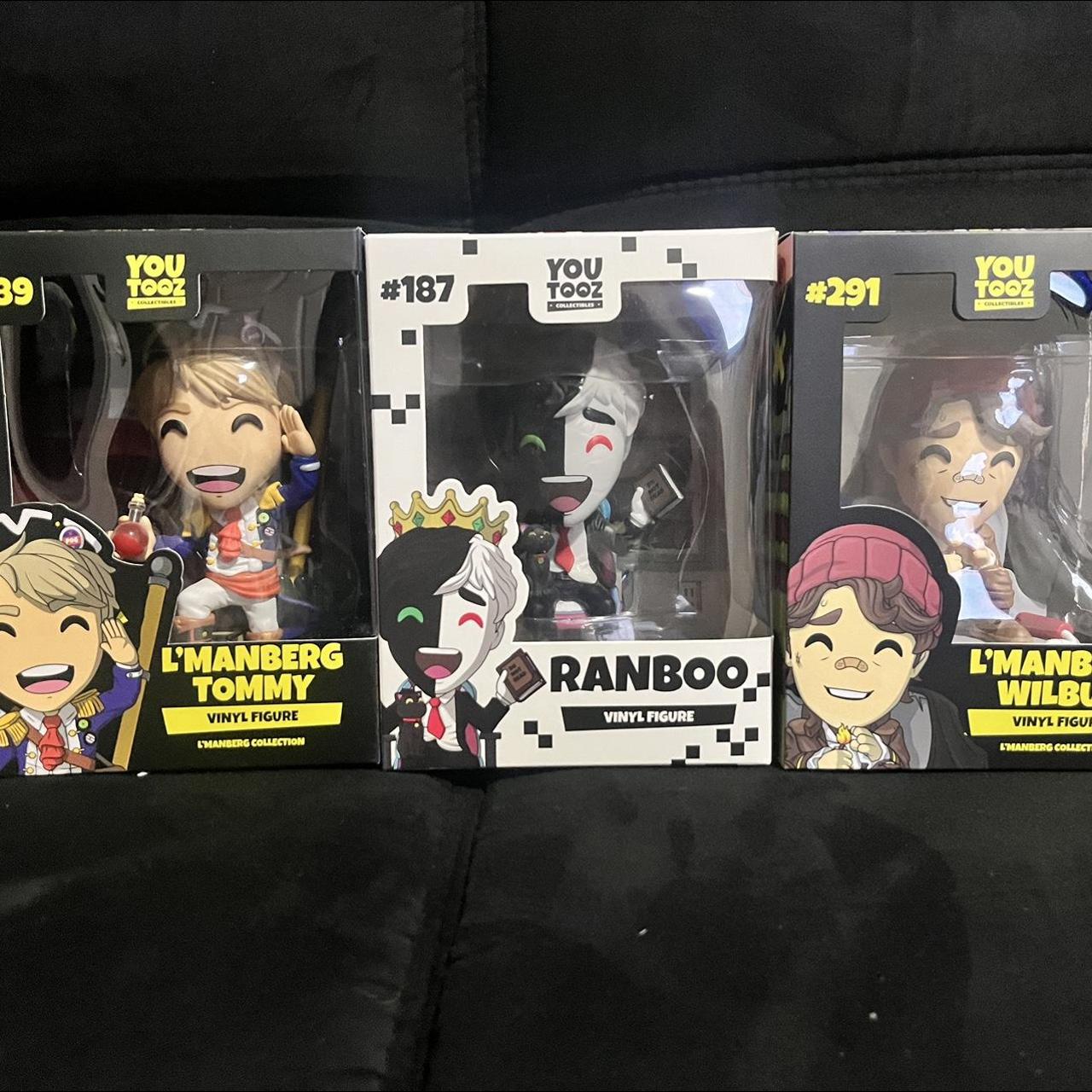 Youtooz L’manberg Tommy and Wilbur, Ranboo Separate... Depop