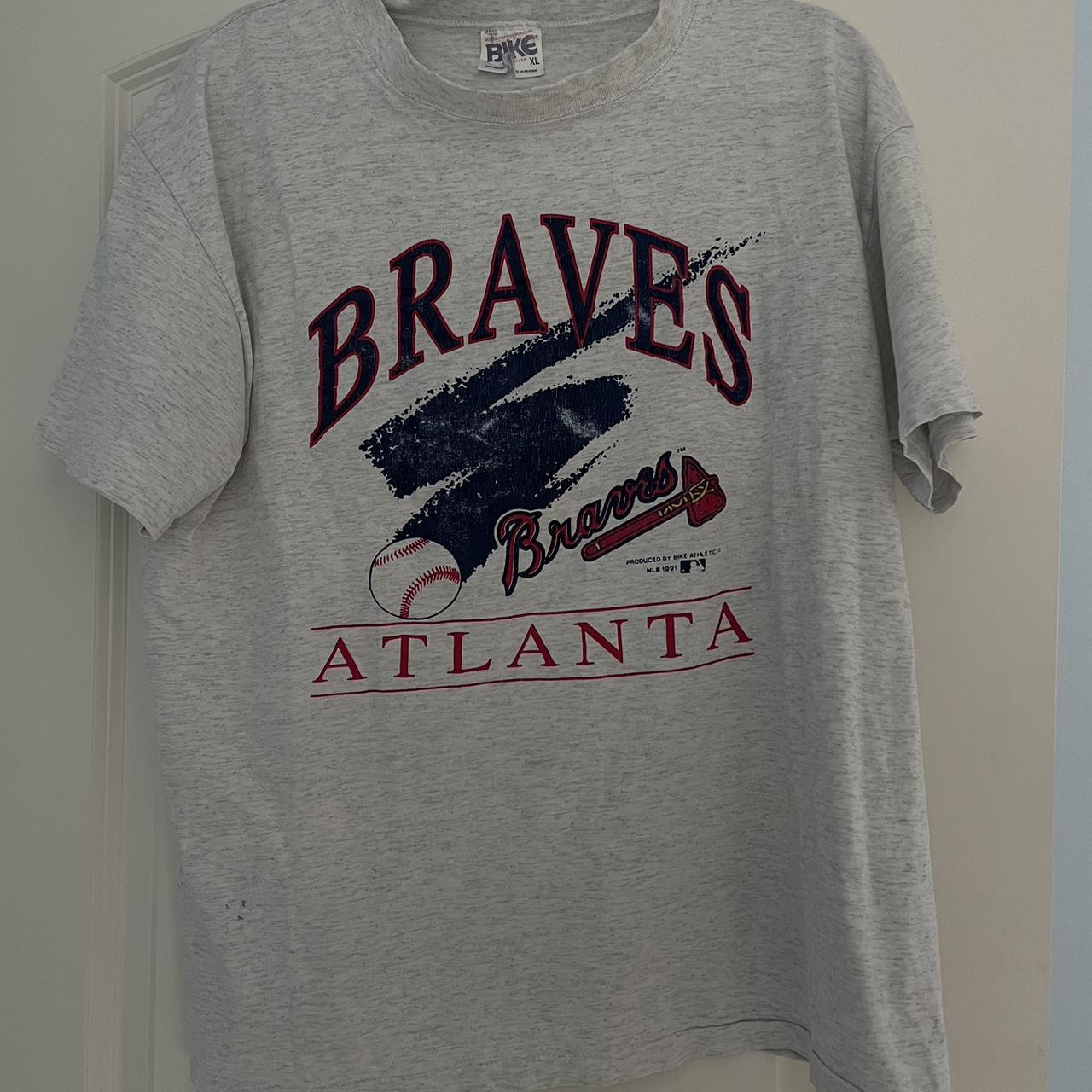 Vintage 1991 MLB Atlanta Braves Shirt, Unisex - Depop