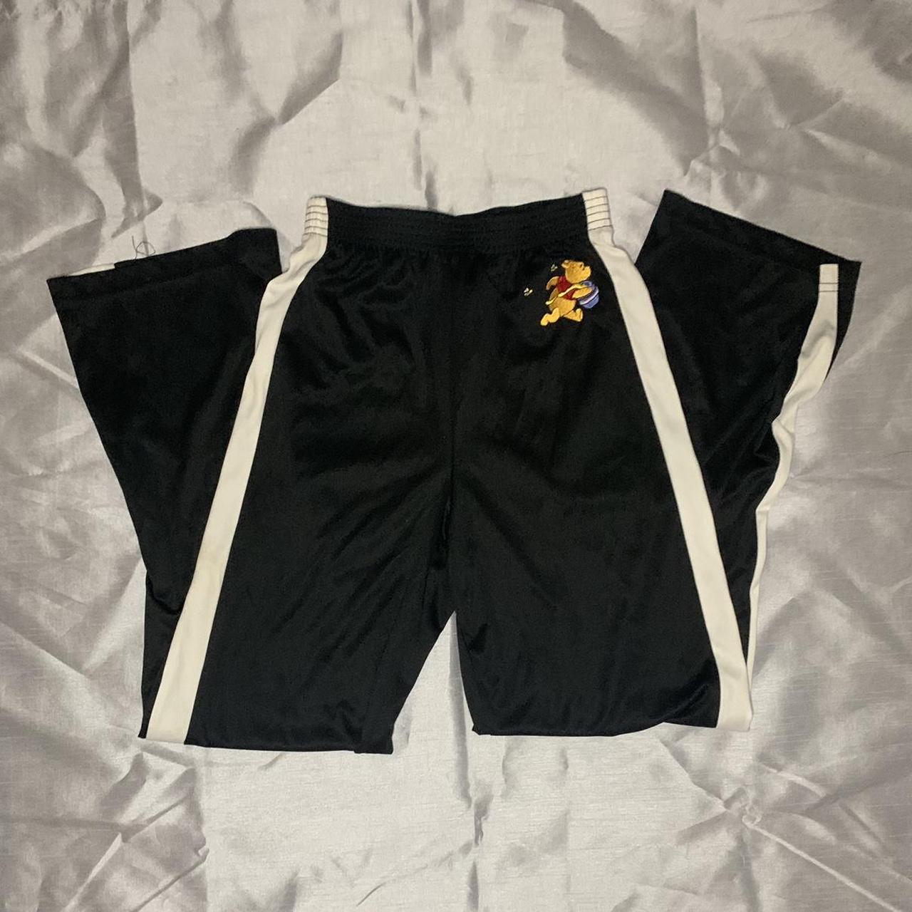 Winnie the Pooh 90’s light weight flare track pants.... - Depop