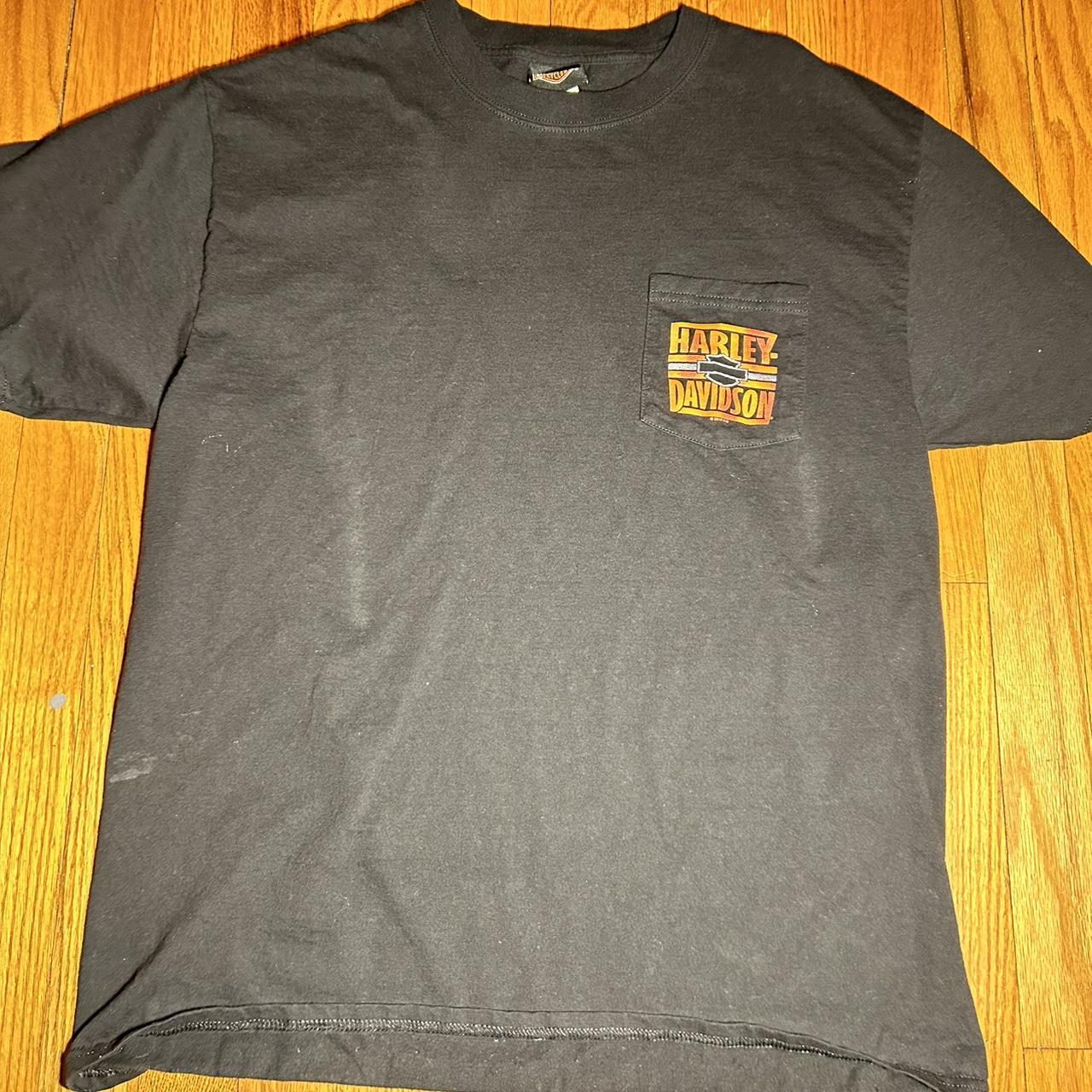 Harley Davidson Myrtle Beach size large tee double... - Depop