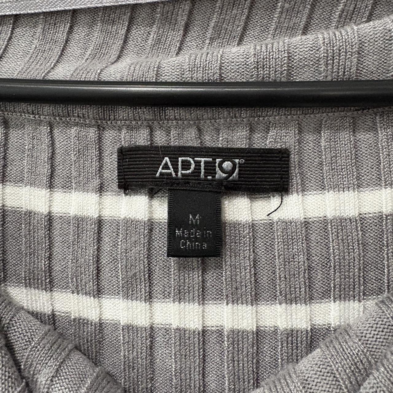 Apt. 9 Women's Sweater - Grey - M – APT. 9 slinky… - image 4