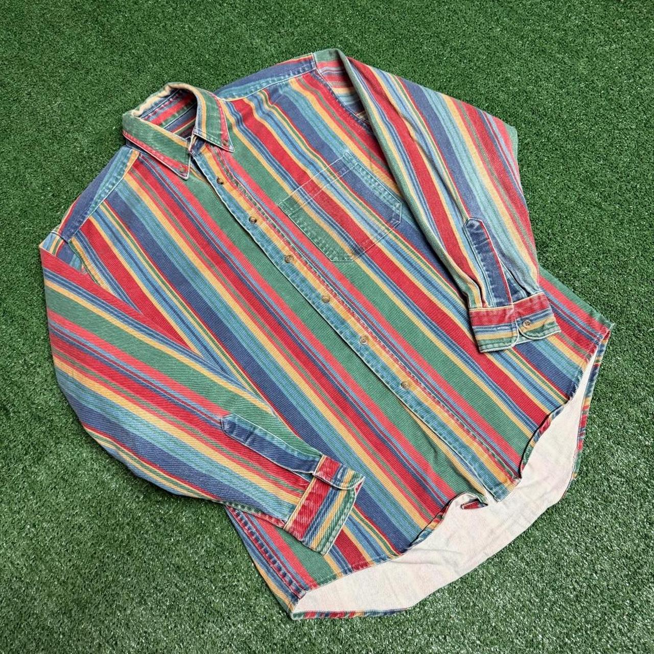 Woolrich Men's Shirt - Multi - L – Vintage 90s wo… - image 1