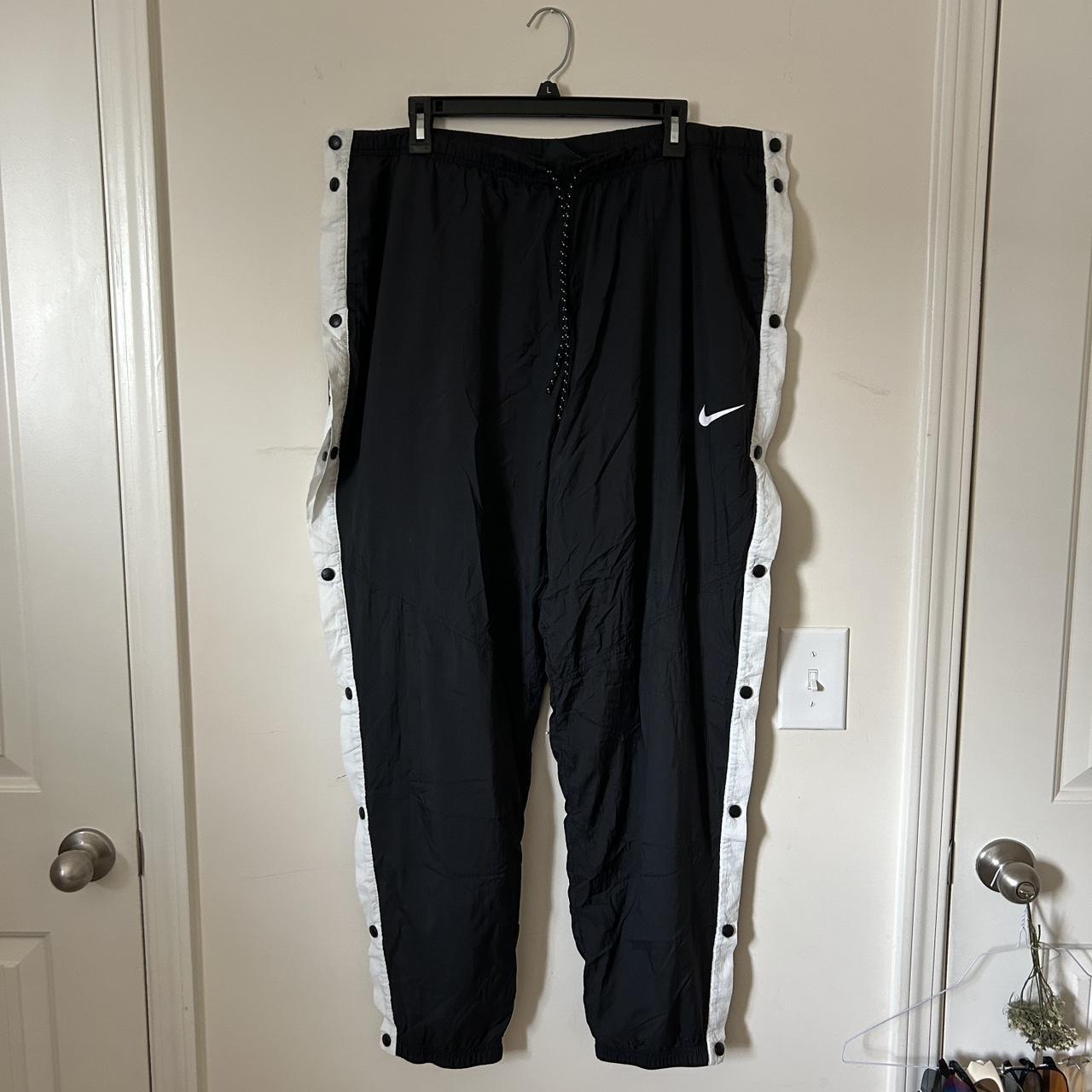 Vintage 2000s Nike warmup track pants Size... - Depop