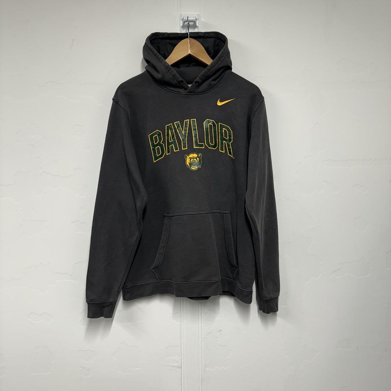 nike air hoodie grey and green