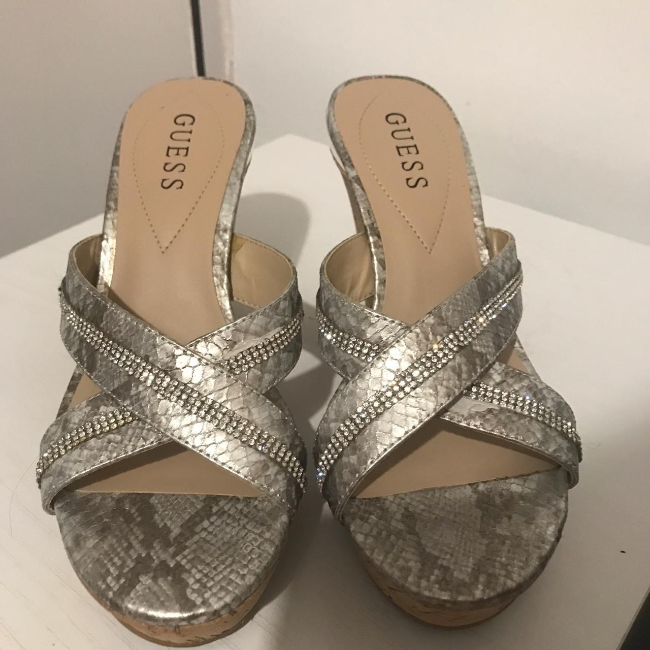 Guess clearance silver sandals