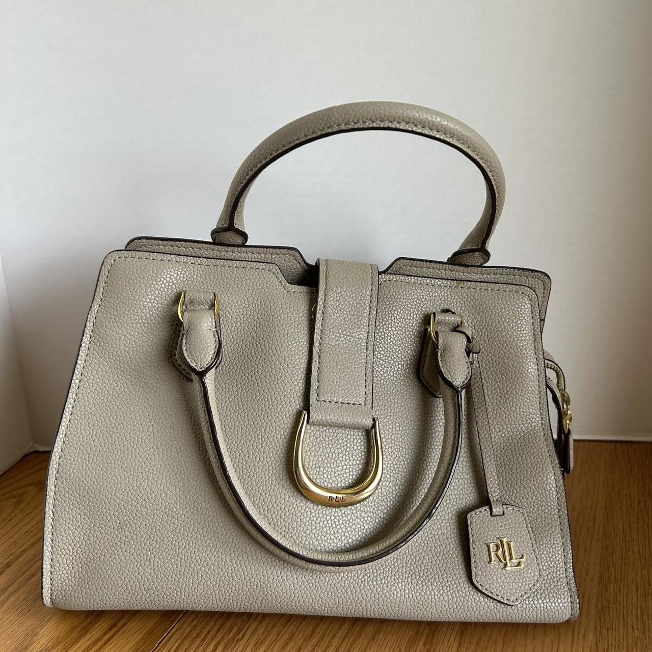 Leather Satchel Bag Ralph Lauren Kenton Bag Shoulder Bag Lauren