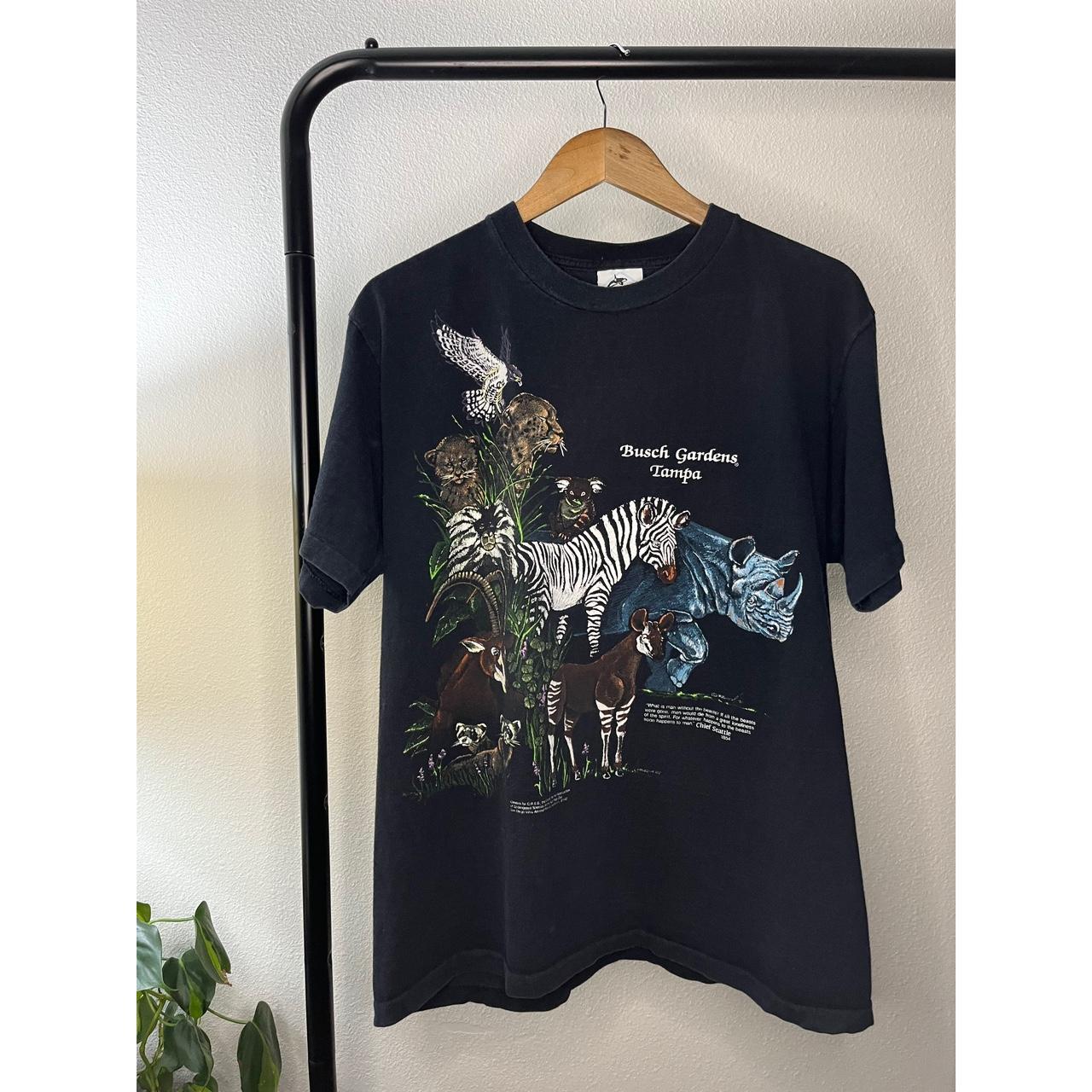 90’s Vintage Busch Gardens Tampa Zoo Animals Nature... - Depop