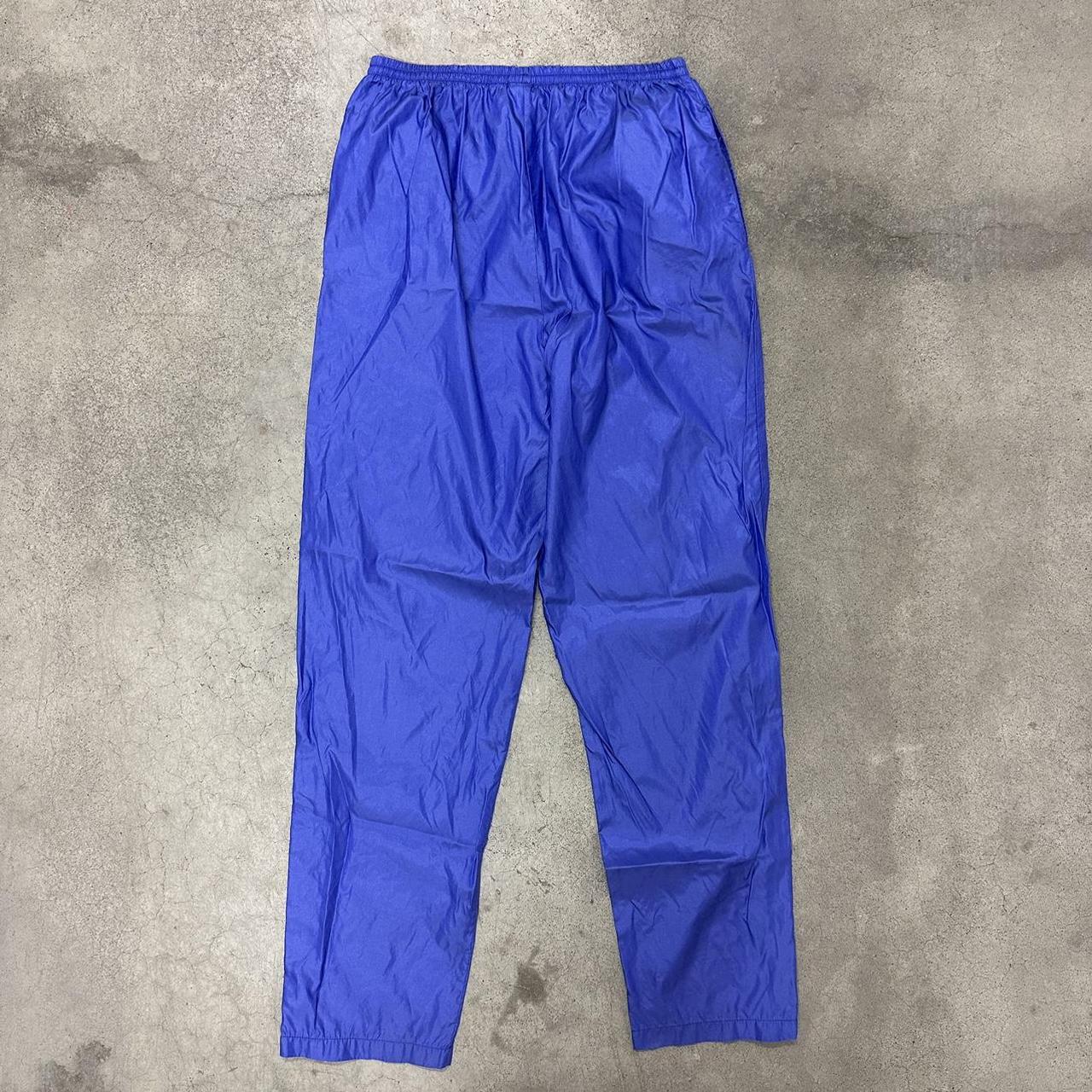 Vintage Purple Womens Nike Windbreaker Silk Pants - Depop