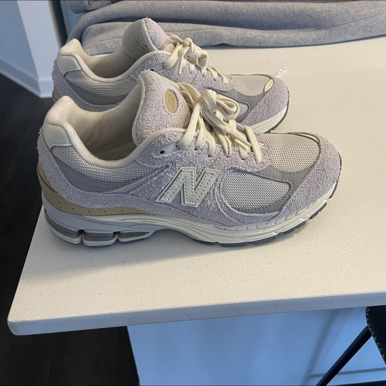 Women’s New Balance 2002R - rain cloud angora... - Depop