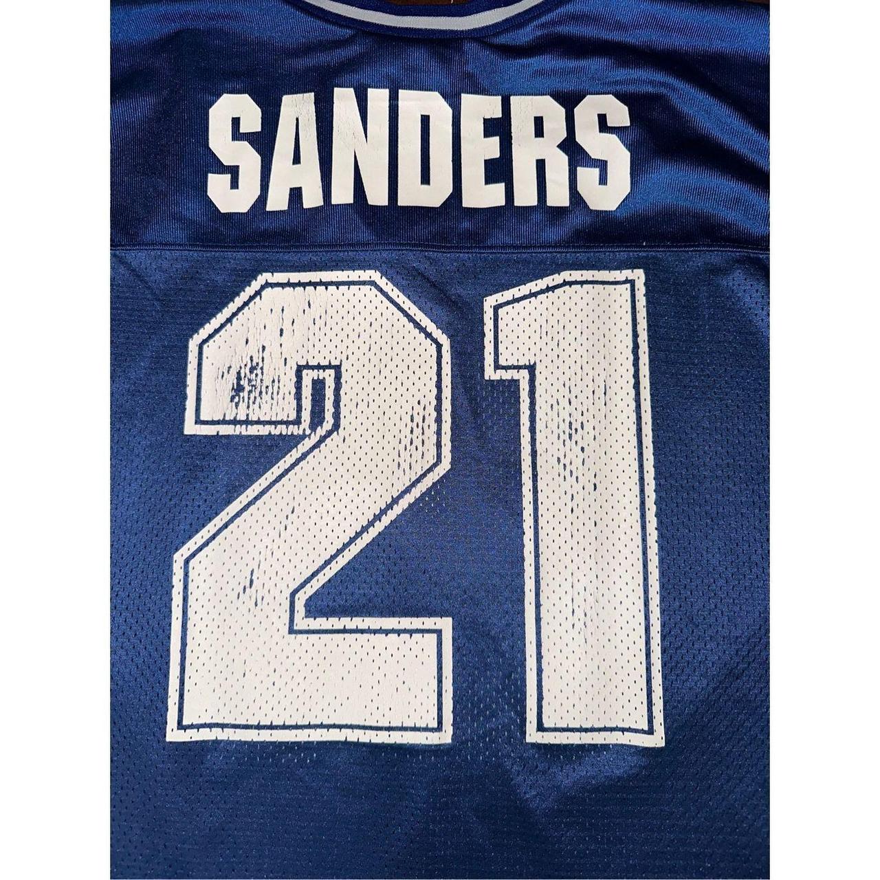 Vintage 90s Deion Sander #21 Dallas Cowboys NFL - Depop