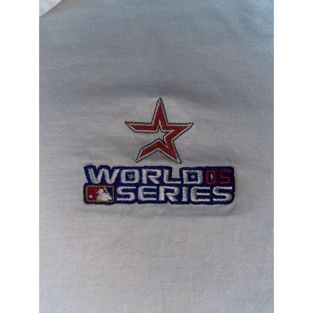 Vintage Houston Astros 2005 World Series Polo - Depop