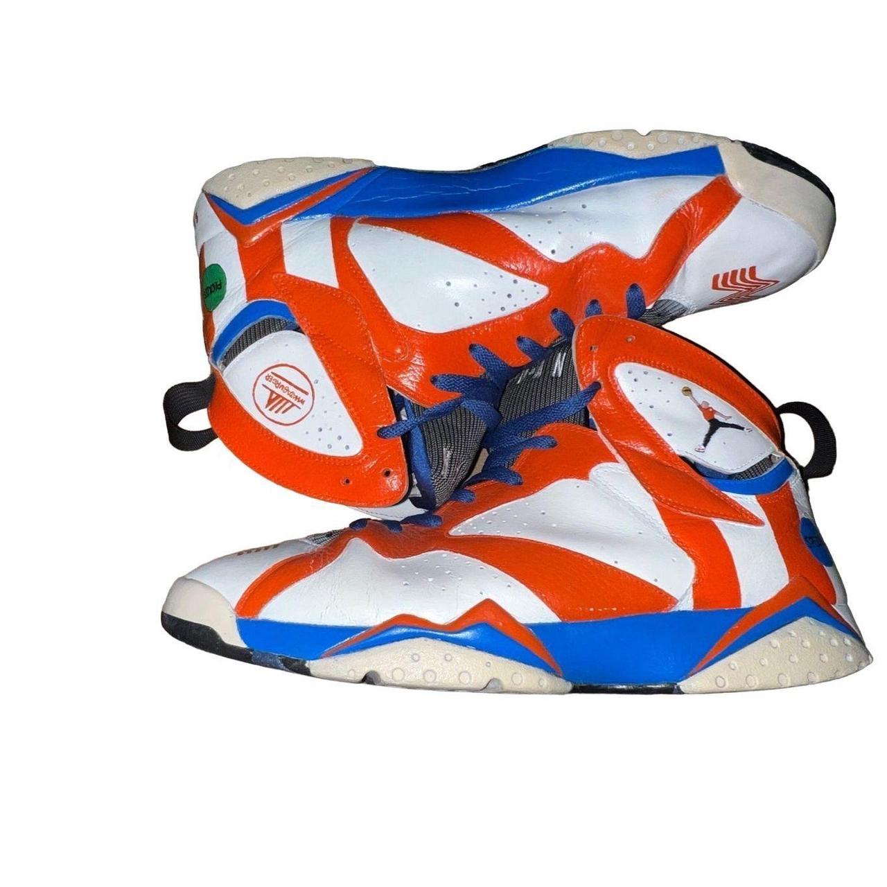 Air Jordan 7 Whataburger Custom Shoes Sz. 12 Custom... Depop