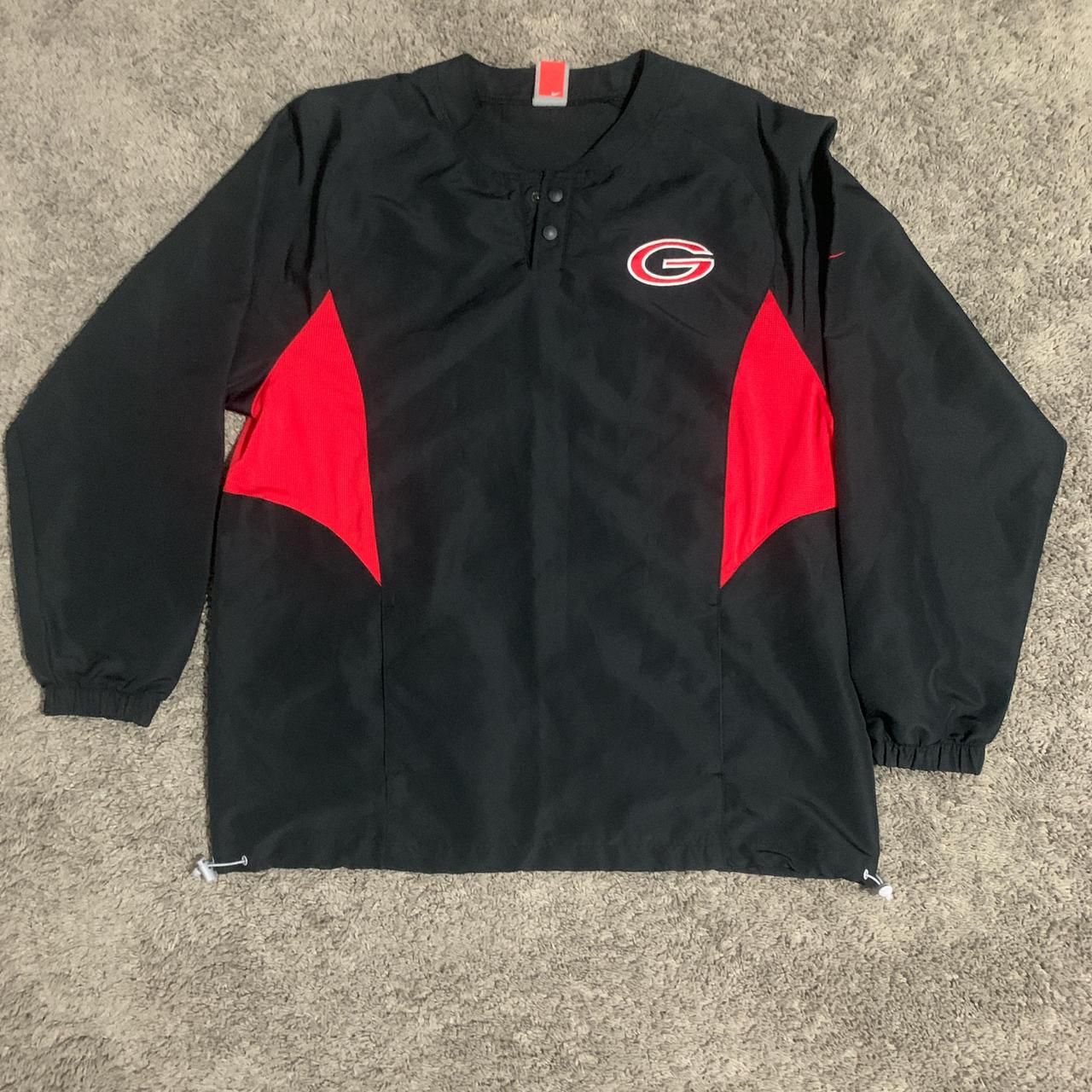 georgia bulldogs nike windbreaker