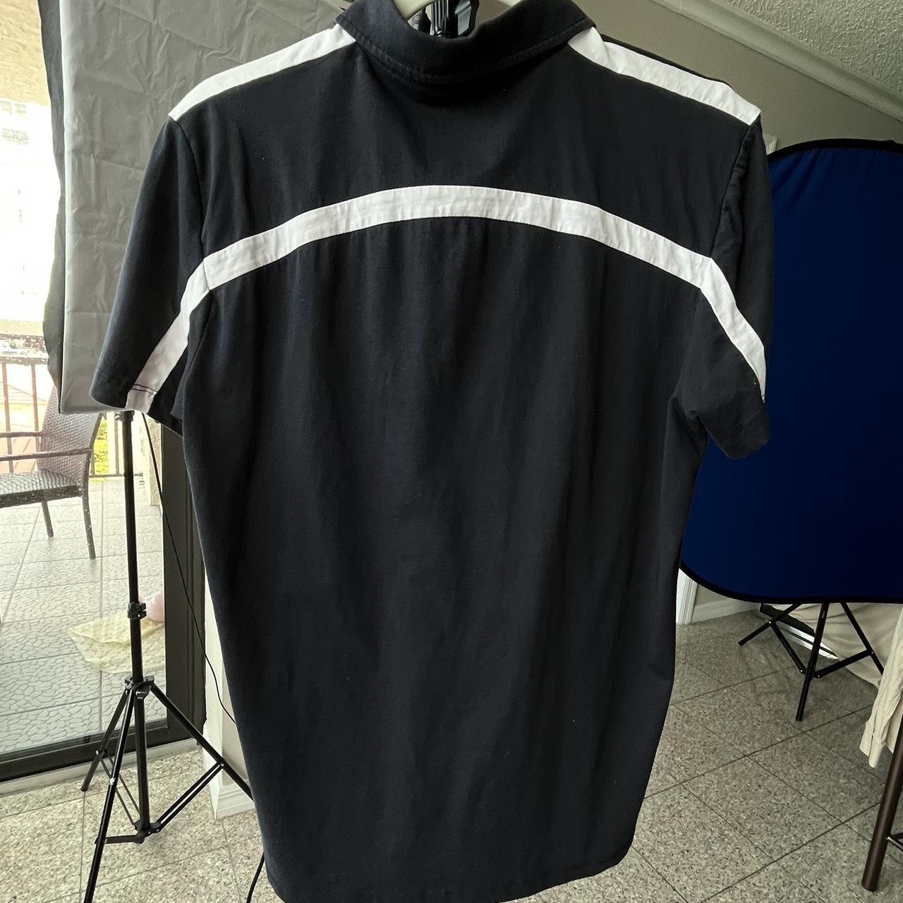 Bikkembergs Men's Black and White Polo-shirts (2)