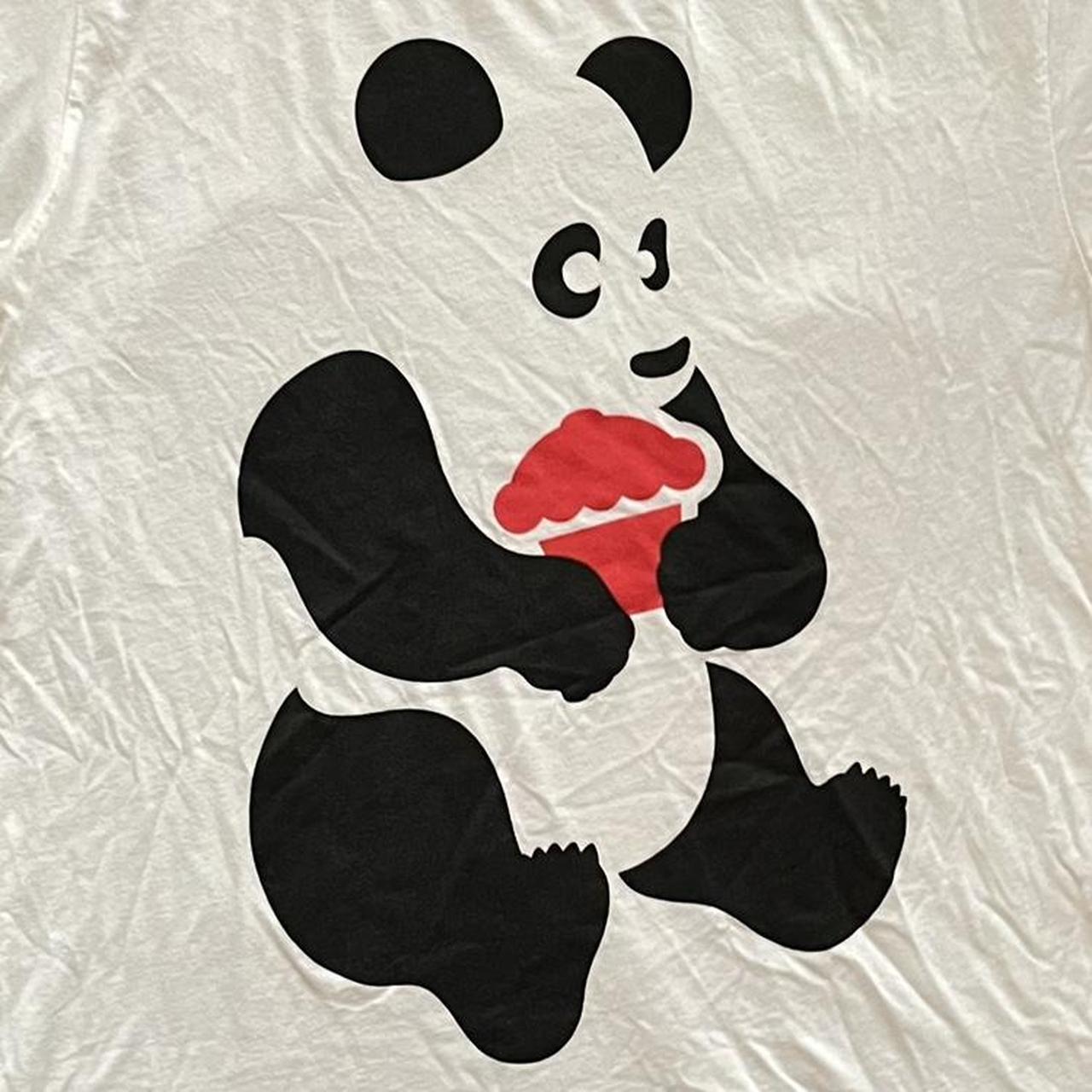 Johnny Cupcakes Cute Panda Graphic TShirt Size Mens... Depop