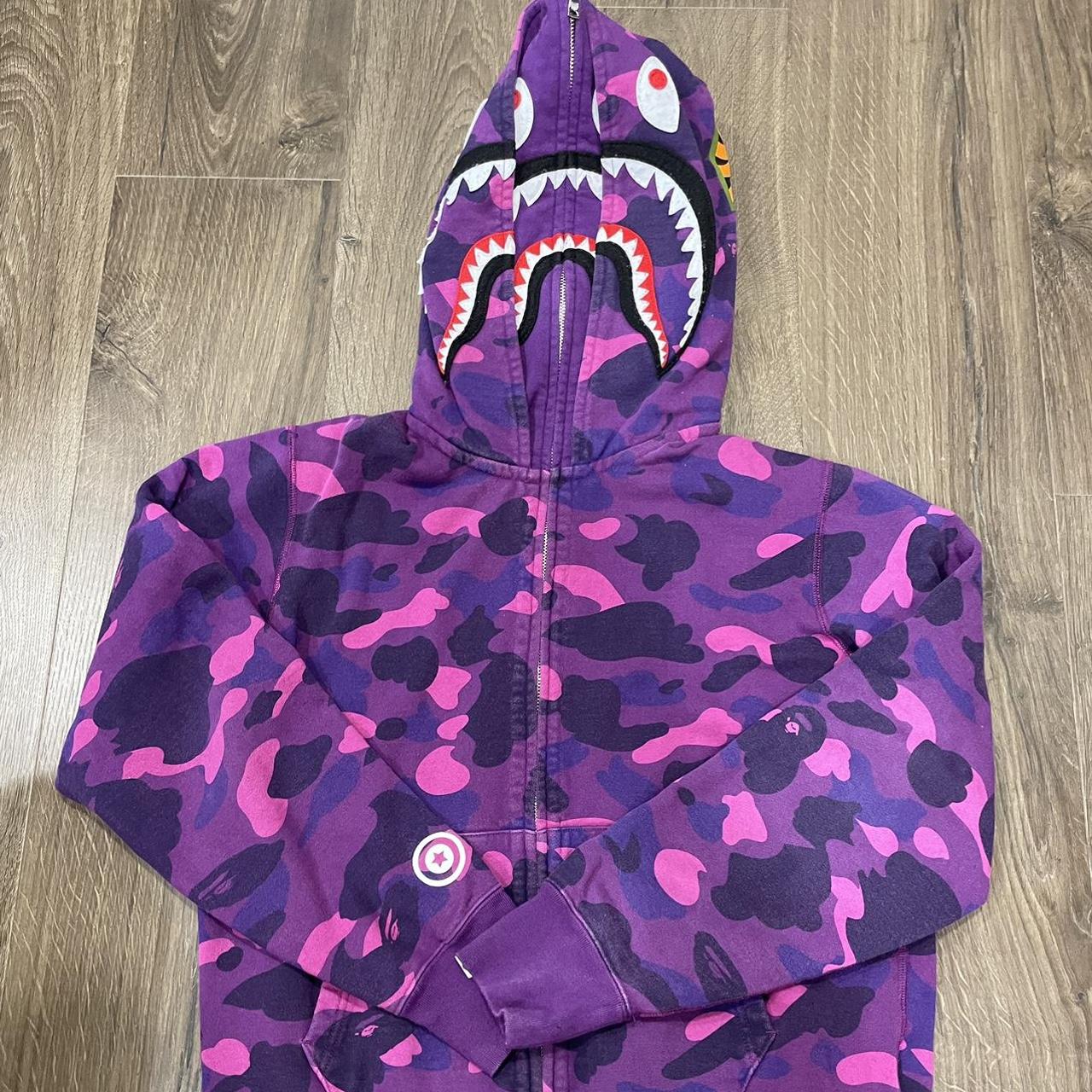 Bape hoodie - Double Hood Worn numerous times In... - Depop