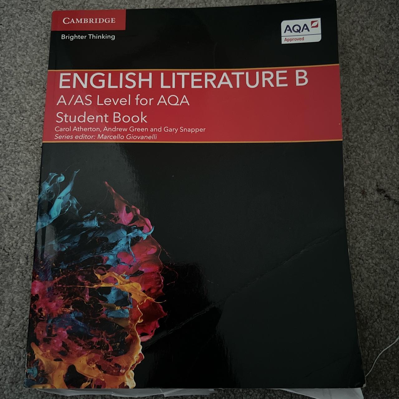 Cambridge AQA Approved A/AS Level English Literature... - Depop