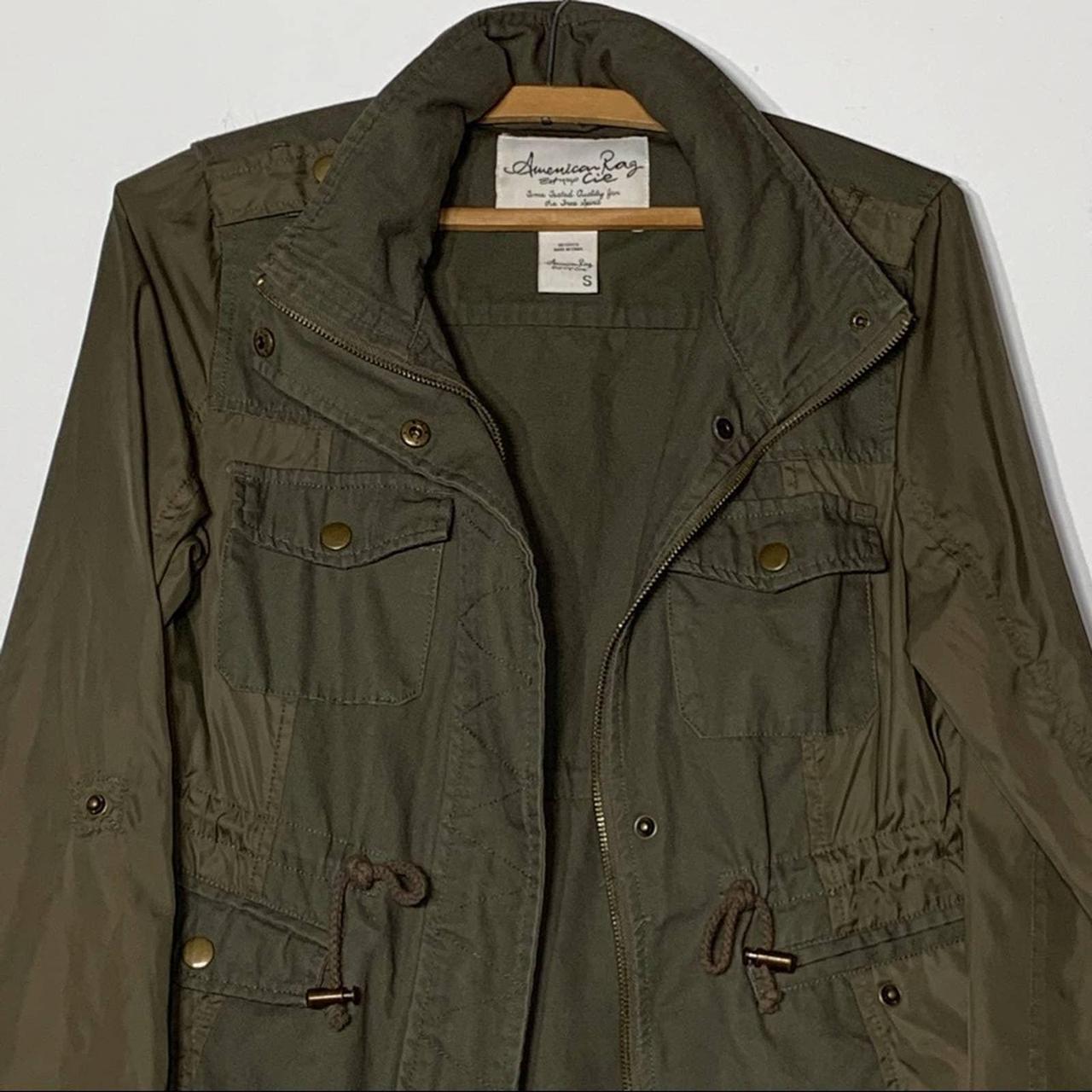 American rag clearance army green jacket