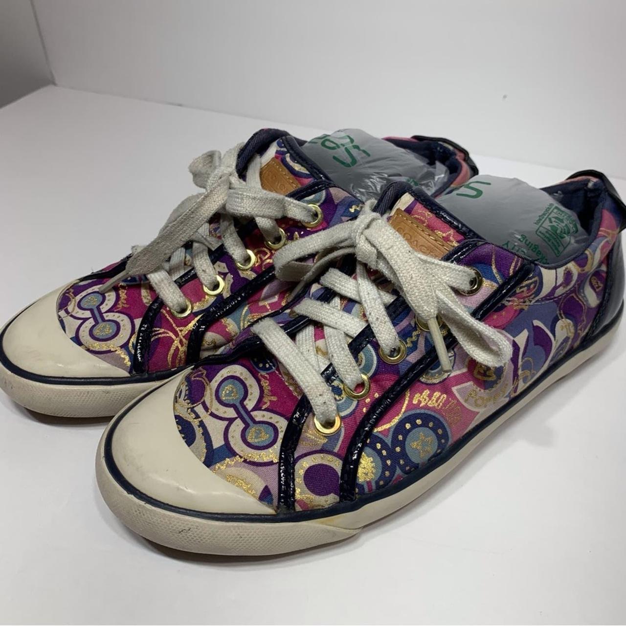 Colorful on sale coach sneakers