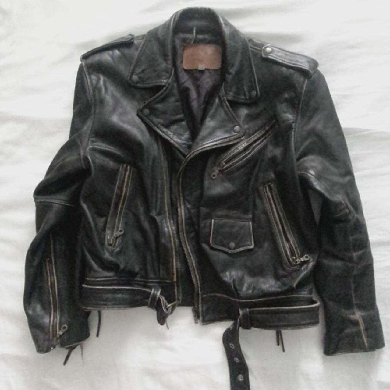 Unique Chevirex Corps Real Leather Jacket! Unisex.... - Depop