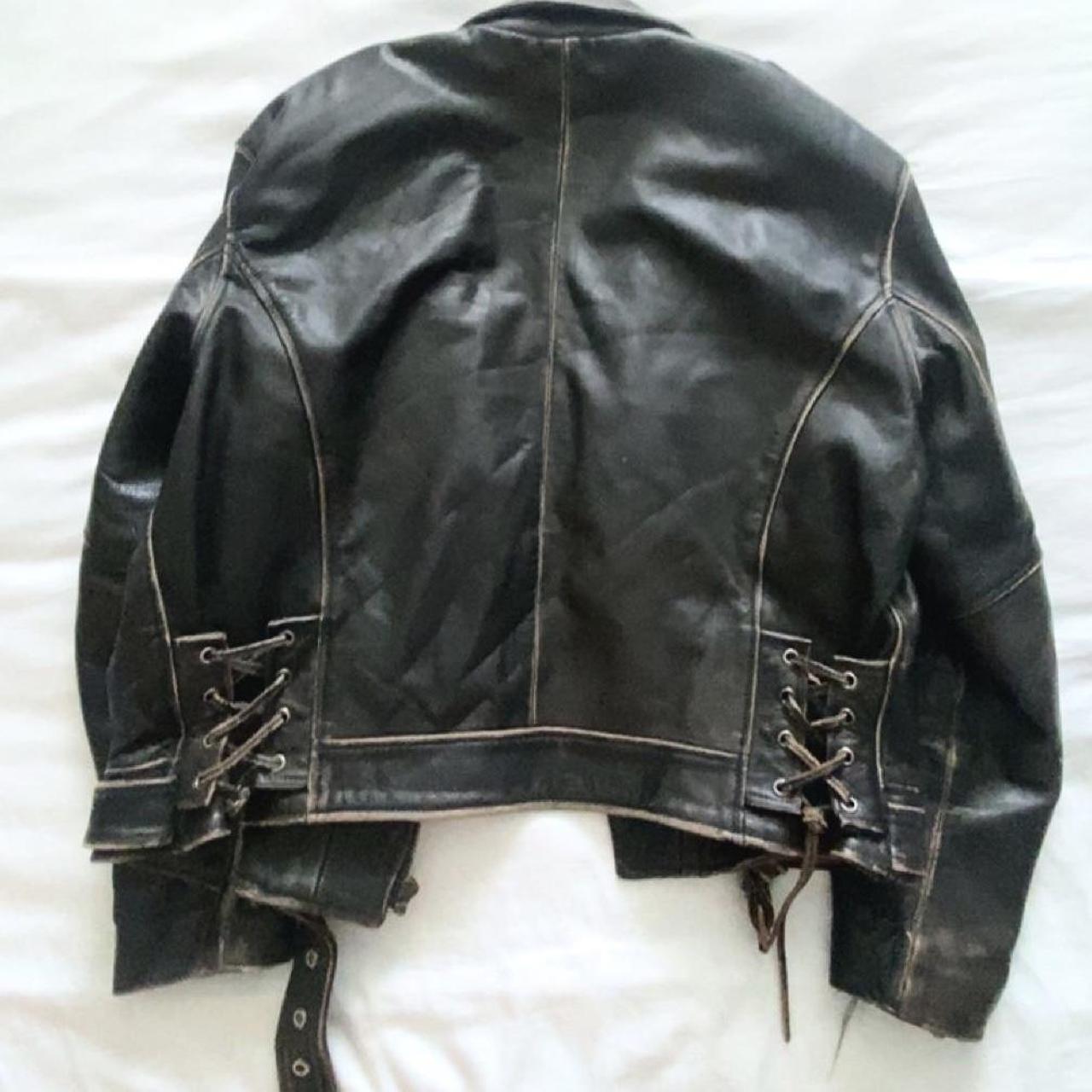 Unique Chevirex Corps Real Leather Jacket! Unisex.... - Depop