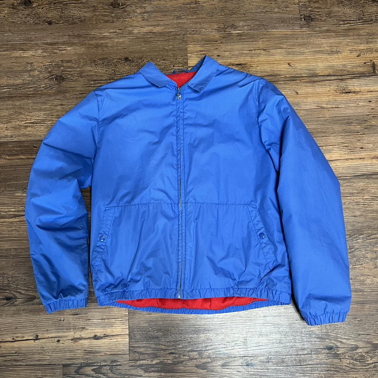 Men's Red and Blue Jacket | Depop