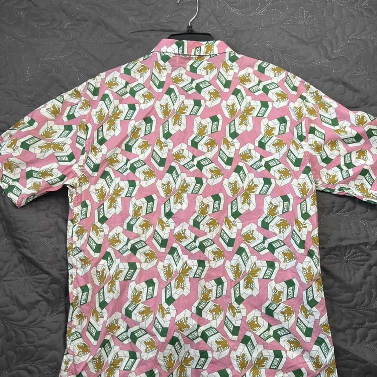 Golf Wang Cigarette Button Up Size large Classic OG... - Depop