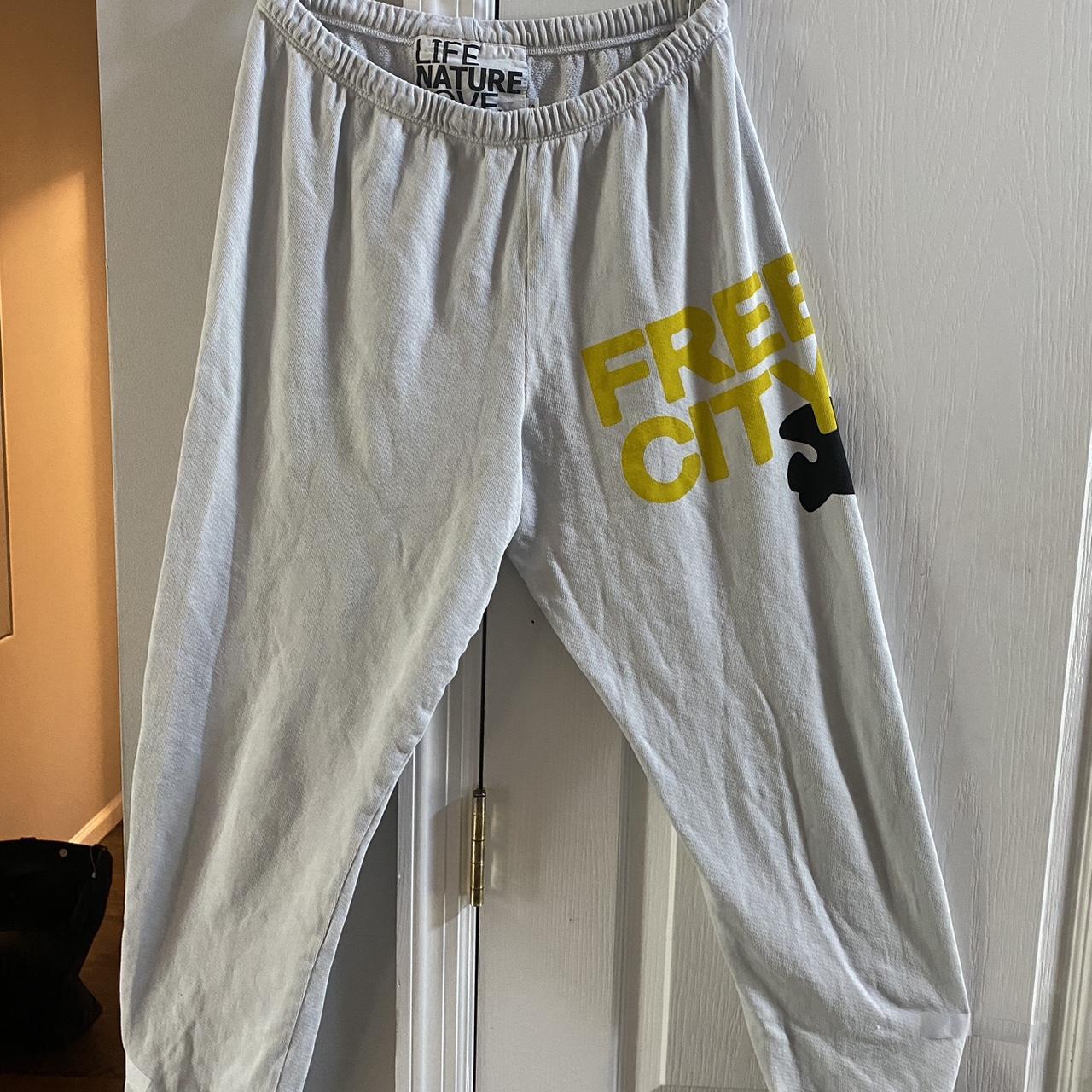 Free city sweatpants, worn but in perfect condition.... Depop