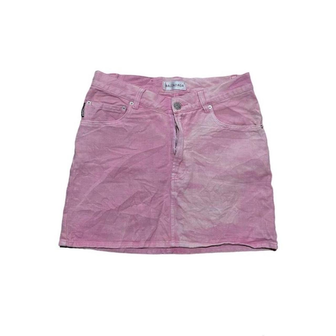 Balenciaga Women's Pink Skirt | Depop