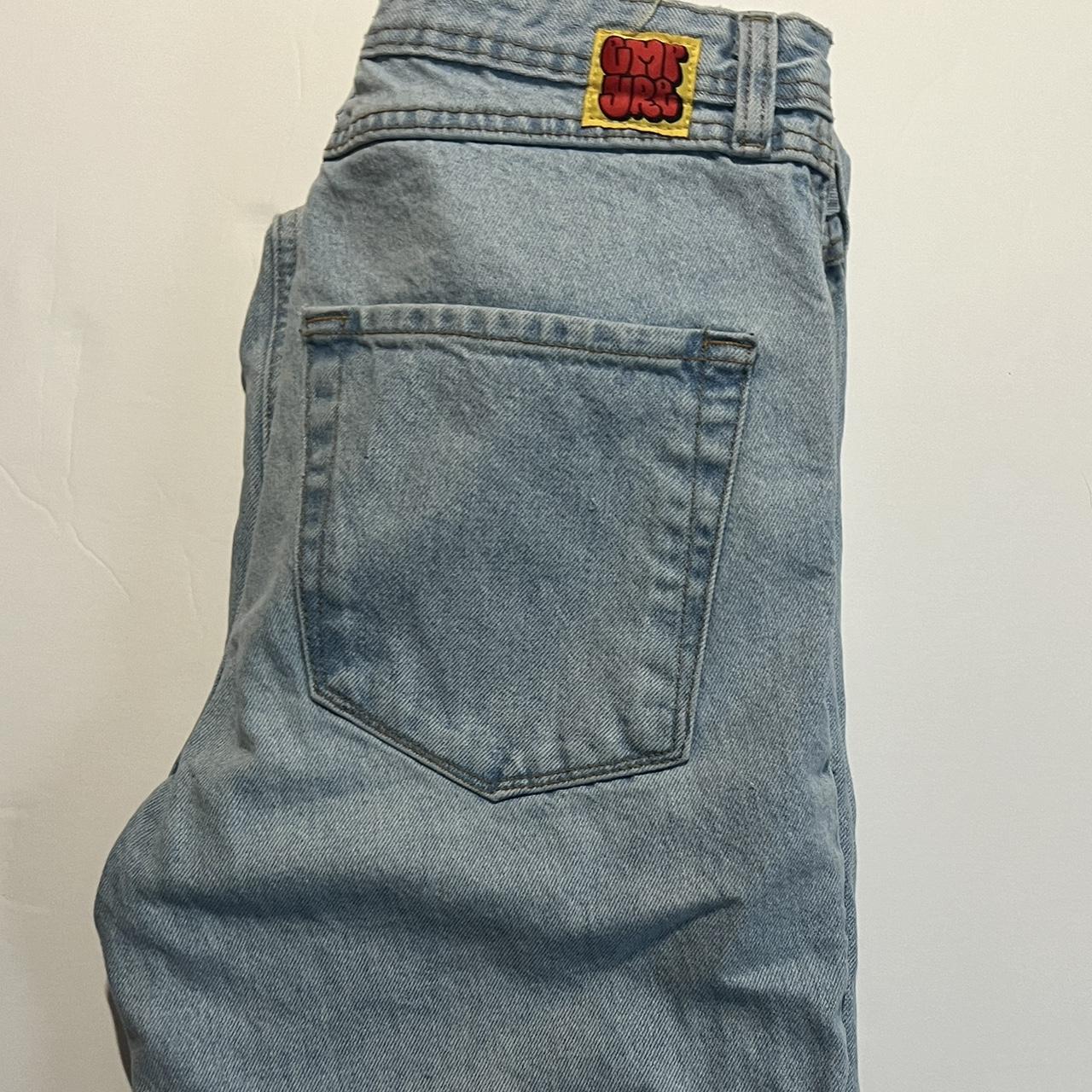 Light blue baggy Empyre Jeans Loose fit Good... Depop