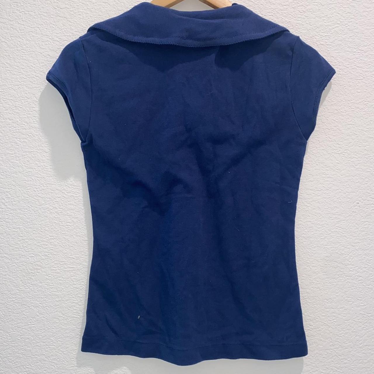 Bernadette Women's Navy and Blue Shirt (2)