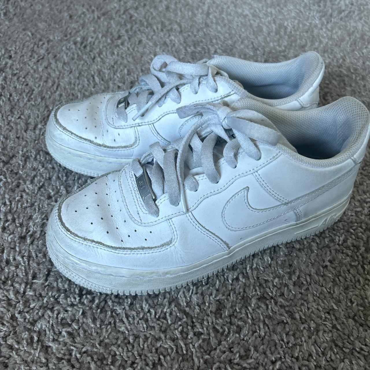 Nike Air Force 1. Worn a few times but overall good... - Depop