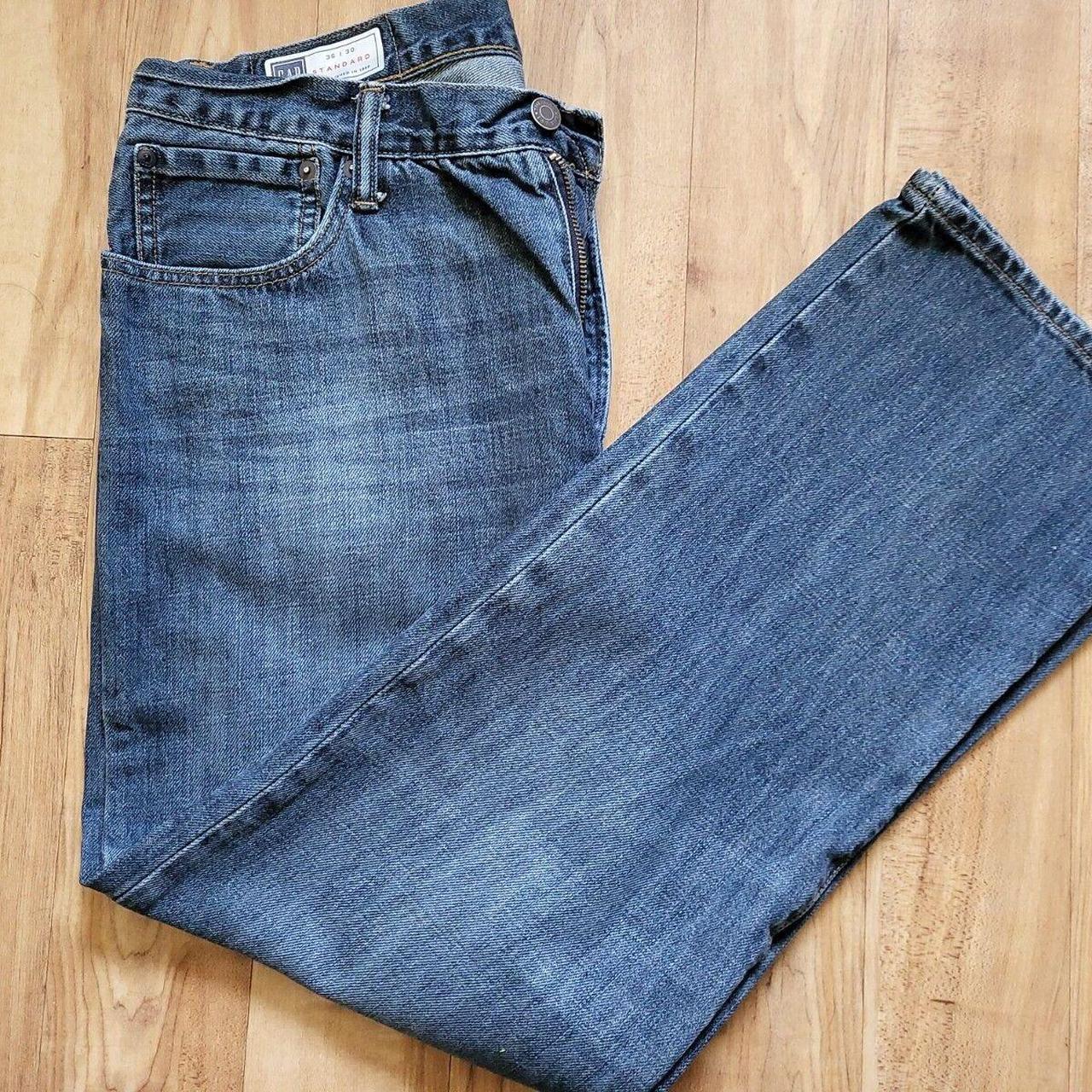 Men's Gap Jeans Blue W36 L30 Denim Jeans Zip Fly... - Depop