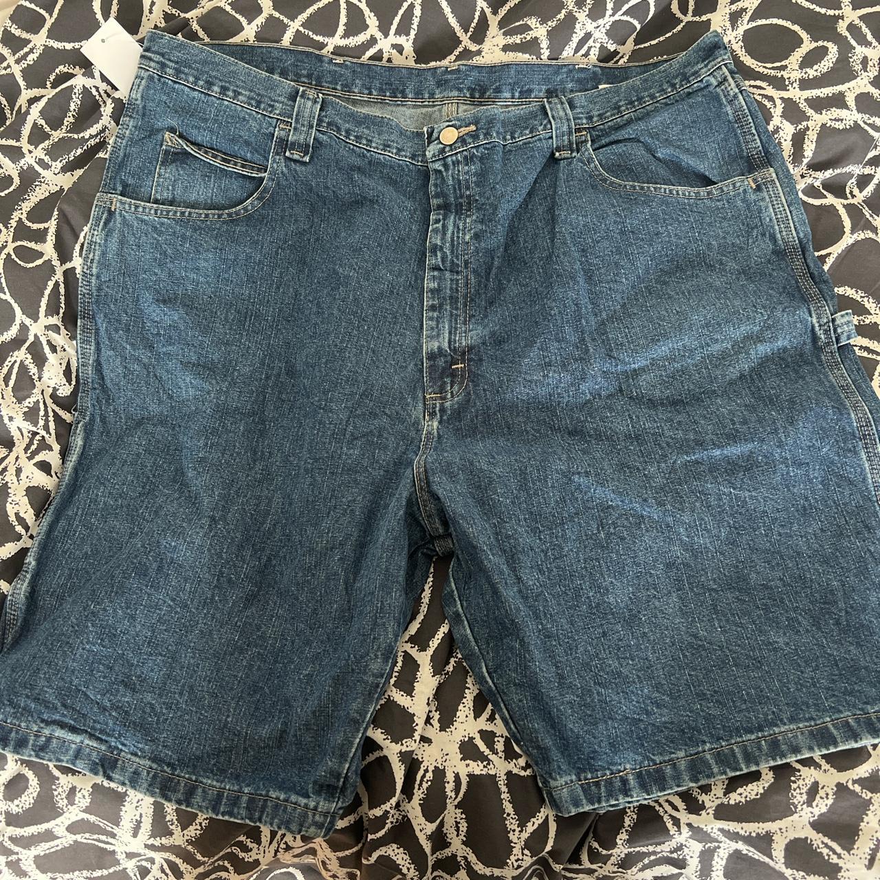 Wrangler Jorts Waist 42 Thrifted For 35 So Gonna Depop