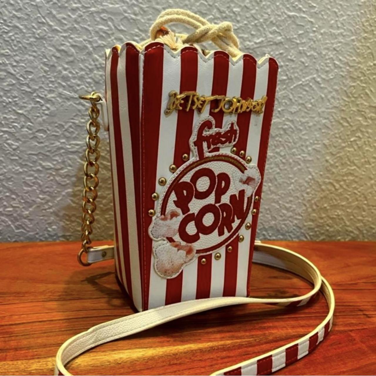 Betsey Johnson Popcorn Purse. Very cute novel purse